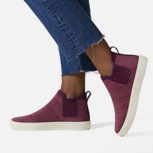 NEW - Rothys Plum Melange Boot Size 10.5